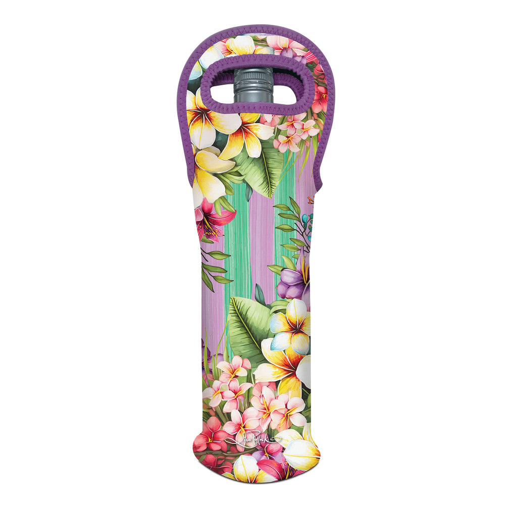 Wine Bottle Cooler - Paradise Bloom