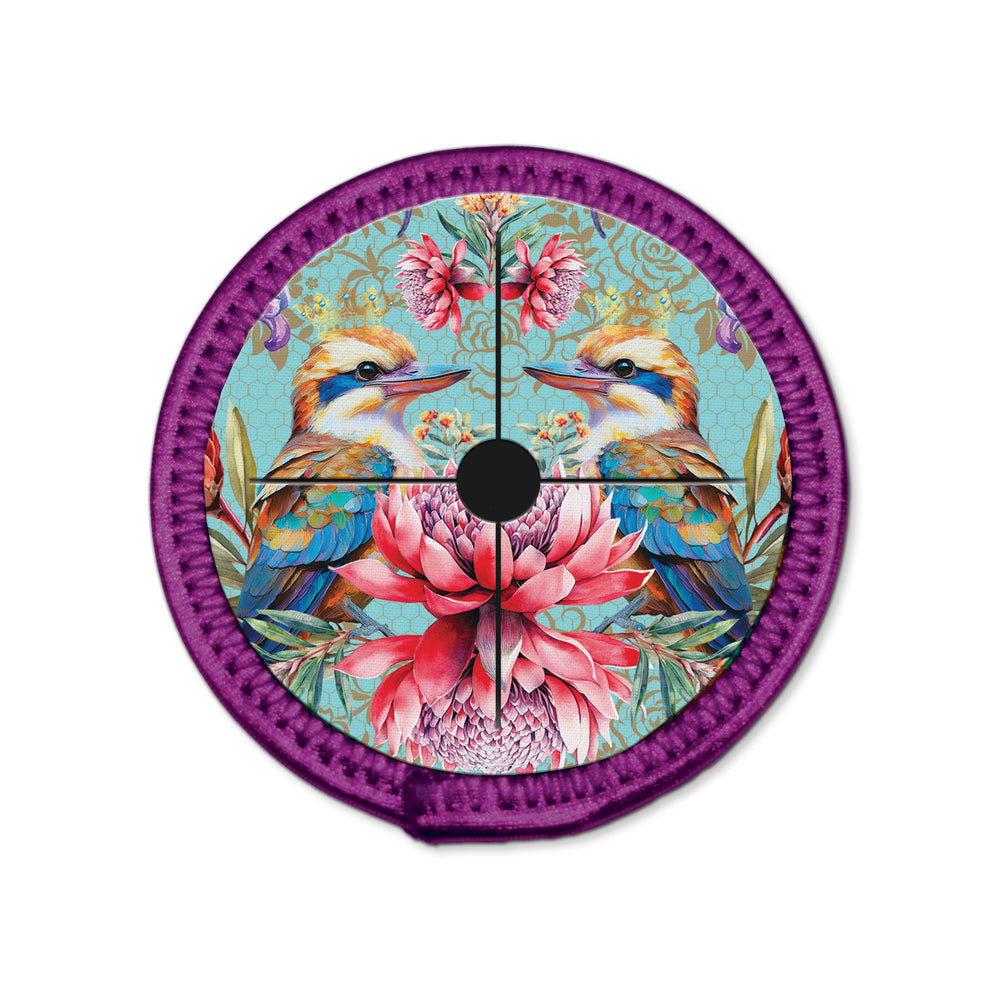 Wine Glass Coaster - Vintage Kookas