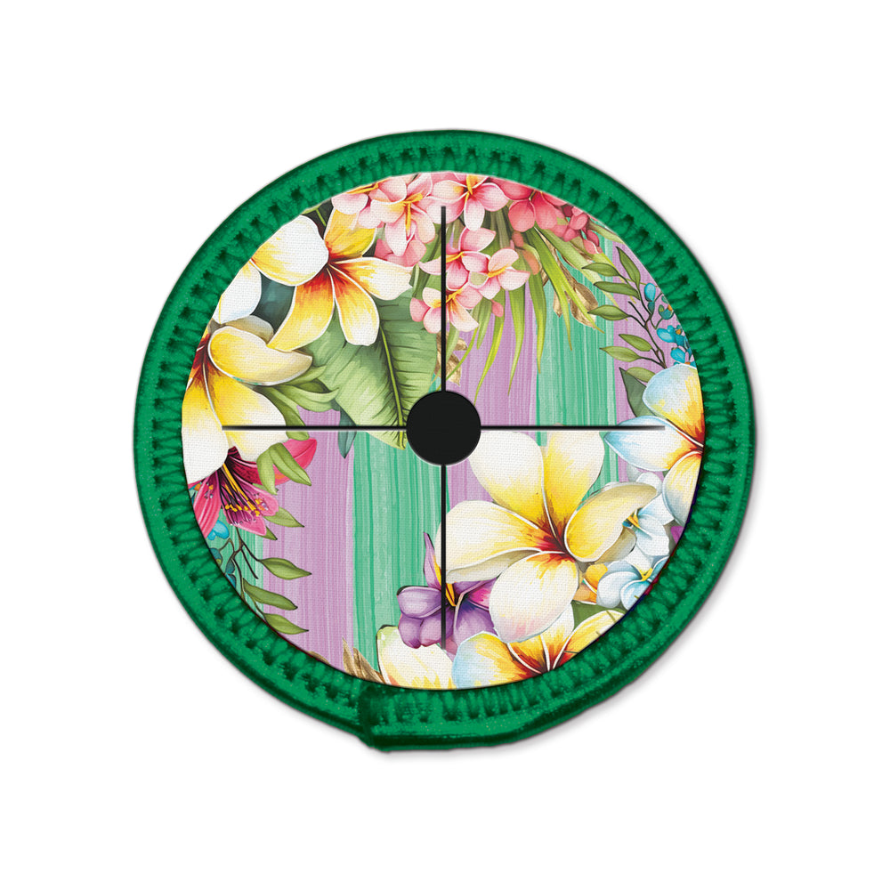 Wine Glass Coaster - Paradise Bloom