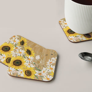 
            
                Load image into Gallery viewer, Coaster Set - Daisy Chains
            
        
