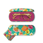 Glasses Case - Bright Poppies