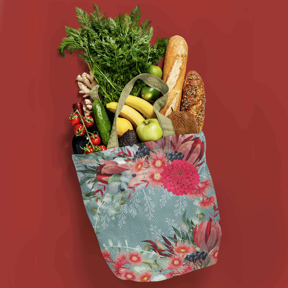 
            
                Load image into Gallery viewer, Shopping Bag - Festive Bouquet
            
        