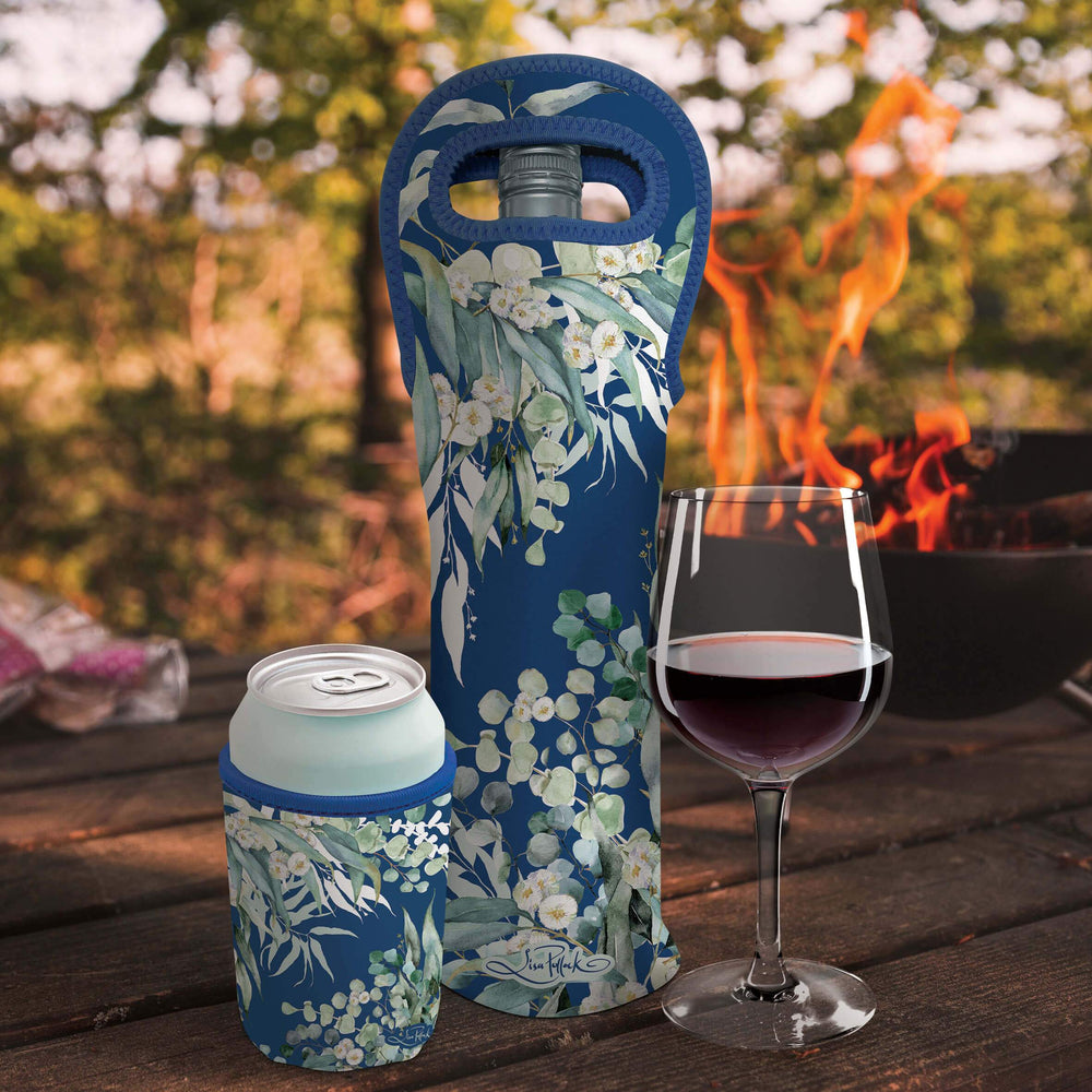 Wine Bottle Cooler - Eucalypt Breeze